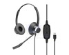 Micro-Casque Filaire Binaural Connecteur USB-A PRO 5000 B USB-A BX